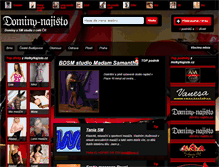 Tablet Screenshot of dominy-najisto.cz